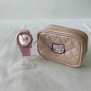 ◯営KU007-A11T60【埼玉発】CASIO カシオ Baby-G SHOCK RESIST HELLO KITTY コラボレーションモデル BGA-150KT 5595 レディース 稼働品