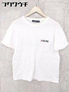 ◇ SILAS サイラス 半袖 Tシャツ カットソー サイズM オフホワイト メンズ