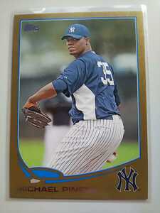 2013 Topps gold 2013枚シリアル Michael Pineda