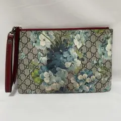 GUCCI グッチ GGスプリーム ブルームス クラッチバッグ 410807