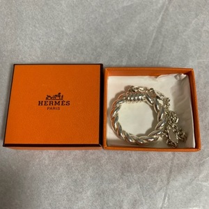 HERMES エルメス ツイストリング キーチェーン