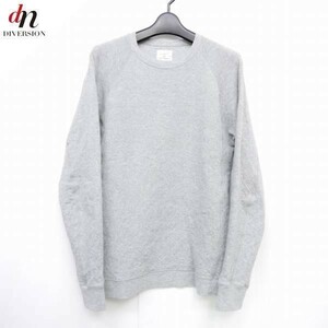 uniform experiment ユニフォームエクスペリメント CREW NECK SWEAT 長袖 クルーネック スウェット シャツ GRAY 2