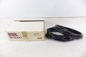 ☆ 1円スタート ☆ DIATONE ダイヤトーン W-5000/SUPEROFC ケーブル 動作確認済 中古 現状品 250107A5229