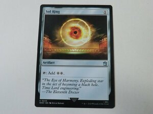 MTG 美品 【太陽の指輪】 （アンコモン） ドクター・フー WHO 英 9枚迄