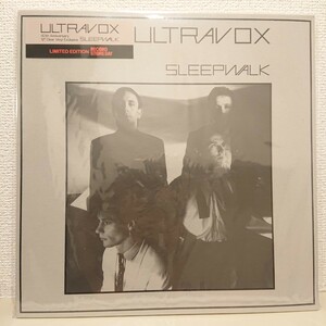 【新品未開封】ULTRAVOX SLEEPWALK クリアヴァイナル アナログ盤 検)40th record store day rsd 2024 Vienna midge ure band aid john foxx