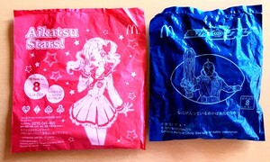 未開封 アイカツ！ 仮面ライダー ゴースト 2点セット ハッピーセット マクドナルド おもちゃ マック 仮面ライダーゴースト グッズ アイカツ