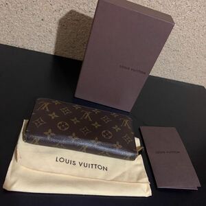 美品　LOUIS VUITTON ルイヴィトン モノグラム ラウンドファスナー ジッピーウォレット 長財布 