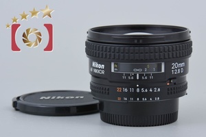 【中古】Nikon ニコン AF NIKKOR 20mm f/2.8 D