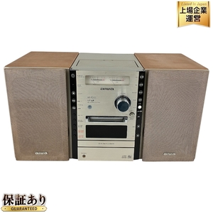 aiwa XR-FD55 CD MD システム コンポ ミニコンポ 音響機器 中古 Y9316501