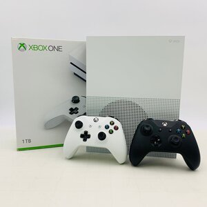 中古 Microsoft Xbox One S 1TB + コントローラー ブラック付き