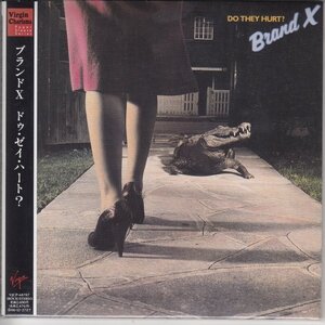 紙ジャケ BRAND X / DO THEY HURT?（国内盤CD）