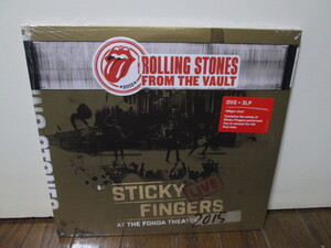 sealed 未開封 EU-original From the Vault STICKY FINGERS LIVE AT THE FONDA THEATRE 2015 3LP (analog+DVD) ROLLING STONES