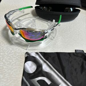 OAKLEY オークリー BMX ジョウボーン JAWBONE 限定　サングラス　限定　スポーツ　廃盤　レア　クローム　レーシングジャケット　カスタム