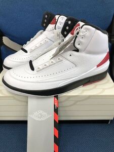 【新品未使用】28.5cm US10 ナイキ NIKE DX2454-106 AIR JORDAN 2 RETRO Chicago エア ジョーダン2 レトロ シカゴ スニーカー シューズ