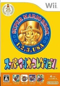 Wii スーパーマリオコレクション【ソフト/ヒストリーあり/外箱欠品】 [H703013]