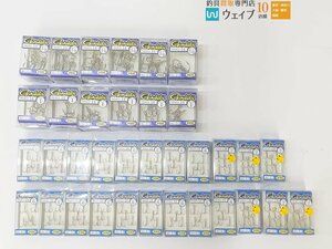 がまかつ トレブル13サイズ6・120サイズ2・14サイズ1～3/0 トレブルフック 計35点 未使用品