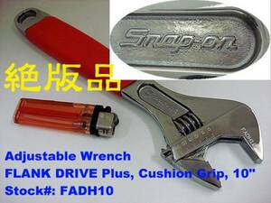 即落$スナップオン*絶版*旧ロゴ*アジャスタブルレンチ(モンキー)フランクドライブプラス／FADH10／Wrench, Adjustable, FLANK DRIVE Plus,