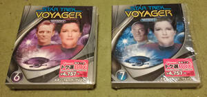 STAR TREK Voyager Vol.6 + Vol.7 DVD 国内製品版 美品 即決