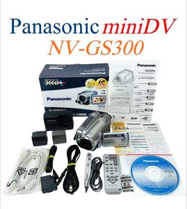 【即決/送料無料】 Panasonic パナソニック miniDV SDカード デジタルビデオカメラ NV-GS300