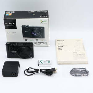 SONY デジタルカメラ Cyber-shot WX300 2110万画素 光学20倍 ブラック DSC-WX300(B)　#240512_0119772