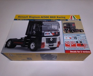 イタレリ 1/24 ルノー マグナム AE500 MKR レーシング トラック Renault Maguum AE500 MKR Racing truck ITALERI 3871 