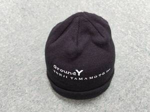 【USED】 Ground Y × NEW ERA グラウンドY ニューエラ ヨウジヤマモト ニットキャップ One size / ブラック