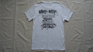 Waves For Water W Shawn Stussy Pocket Tee 白 XS %off ウェーブス・フォー・ウォーター ステューシー Tシャツ レターパックライト