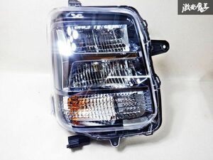 ★新車外し 美品 現行車★スズキ純正 ABA-DA17W エブリイ ワゴン LED ヘッドライト ランプ 右 運転席 ICHIKOH A028 刻印:BL 即納 棚I10