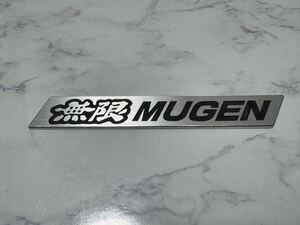 無限 MUGEN エンブレム プレート ホンダ インテグラ シビック フィット S2000 DC2 EK9 EP3 FD2 FN2 FK2 FK8 FL5 GE6 GK3 AP1 AP2