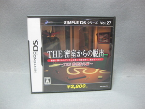 THE密室からの脱出　推理番外編　箱説有り　動作確認済み