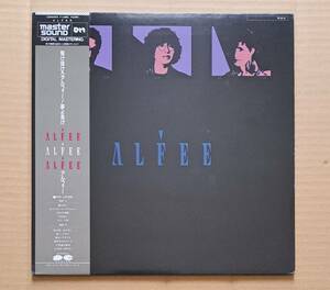 ピンナップ2枚付※1枚欠品 MASTER SOUND 高音質盤・良盤帯付LP◎アルフィー『THE ALFEE』C30A0354 キャニオンレコード F-LABEL 1984年