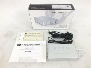 ♪ BIGHEAD PHIL JONE BASS ヘッドホンアンプ 中古 240511Y7205