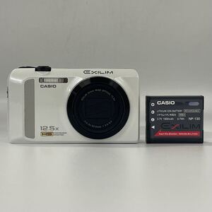 【1R15】1円スタート CASIO EXILIM EX-ZR200 カシオ エクシリム コンパクトデジタルカメラ デジタルカメラ デジカメ コンデジ ホワイト