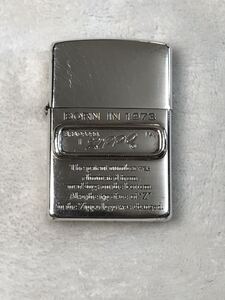 ZIPPO ジッポー ジッポ ジッポライター オイルライター　2006年製　中古品　ボトム　メタル貼り