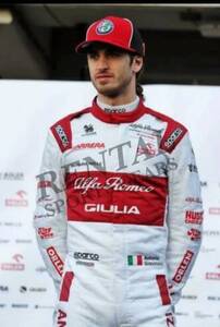 海外 高品質　送料込み Antonio Giovinazzi Alfa Romeo 2020 レーシングスーツ　サイズ各種 レプリカ カスタム対応