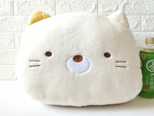 【送料無料!!】台湾★即決♪ 正規品!! すみっコぐらし ねこの超大きなハンドウォーマークッション♪