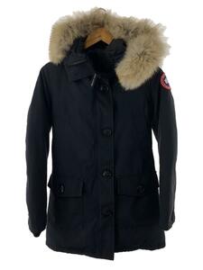 CANADA GOOSE◆ロングダウンジャケット/XS/ポリエステル/NVY/無地/9910400093