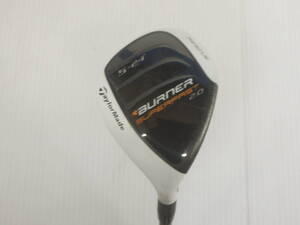 ♪TaylorMade テーラーメイド BURNER SPERFAST 2.0 フェアウェイウッド #5 24° / REAX 60 FLEX:R 送料は説明欄※現状品扱い ■１４０