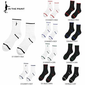 1486570-InThePaint/バスケソックス バスケットソックス SOCKS ショートソックス/25-28