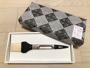 新品半額☆SOU AKADA☆料理刷毛 幅40mm 豚毛 ハケ 天然毛 箱入り ギフト 贈り物 キッチン雑貨 調理器具 製菓小物 ツヤだし塗るソースたれ油