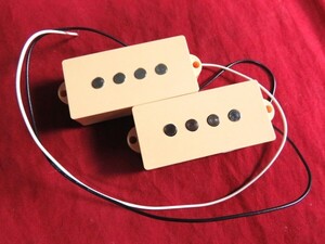 ★国産/新品/最安値！★Gotoh Pickups/PB-Custom-Ivory◆国産 高品質！ゴトー プレべ/プレシジョン Bass PU アイボリー Cream/クリーム