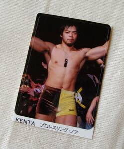 KENTA 週刊ゴングプロレスステッカー シール◆プロレスリング・ノア RE