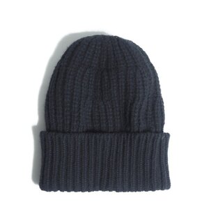 M6170f4　▼Deuxieme Classe ドゥーズィエムクラス▼　21AW beanie ウールニット ビーニーキャップ ブラック / ニット帽 レディース 黒 秋