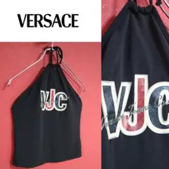 【美品/希少】VERSACE JEANS Y2Kファッション ヘソだし トップス