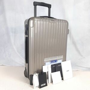 【新品未使用】RIMOWA リモワ SALSA サルサ 33L 2輪 キャビン 機内持ち込み TSAロック プロセコ ゴールド系 スーツケース キャリーバッグ