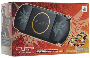 【中古】SONY PSP ハンターズモデル PSP-3000 MHB ワケあり 元箱あり [管理:40310874]