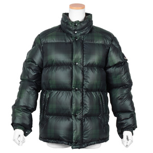 モンクレール MONCLER COMBLOUX ダウンジャケット 41343/50/54218 グリーン 3 チェック メンズ