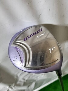 ★レディースゴルフクラブ★　MIZUNO EURUS　ミズノ　ユーラス　フェアウェイウッド　7W　25度　レディース　ゴルフクラブ