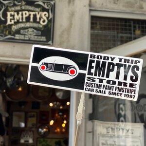 エンプティーズ オートモーティブ ステッカー［ES-09] EMPTYS