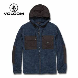 ★VOLCOM ボルコム〓長袖フリースジップアップパーカー〓L 新品 定価15180円 (A5832100)